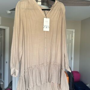 Zara dress new with tags never worn